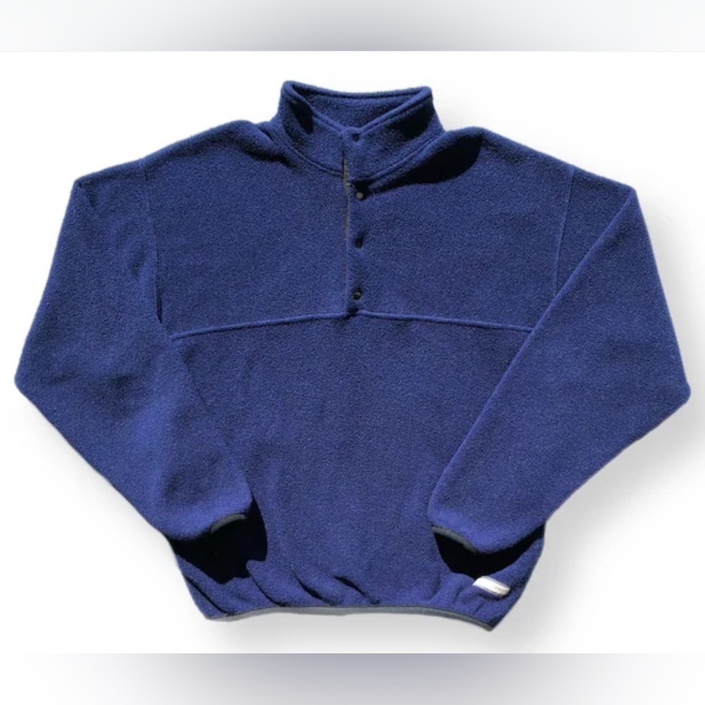 CR Club Room Sweater Mens Blue Sweater Fair Isle Winter Crew Neck Lightweight M
